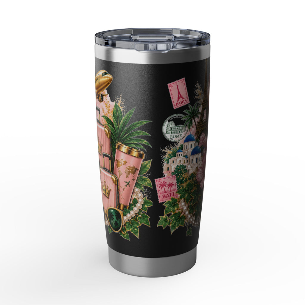 Personalized 'World Tour' 20oz Tumbler — Travel Mom Gift