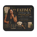 Personalized Cooking Mouse Pad — “Fatima: Cooking Up Something Bigger” Inspirational Kitchen Desk Mat