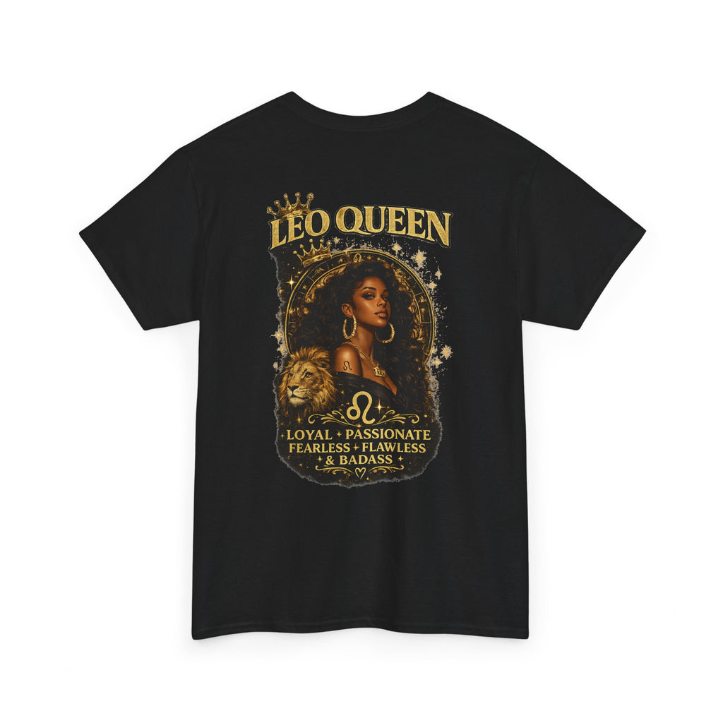 Leo Queen T-Shirt – "Leo Season" Bold Zodiac Tee for Women