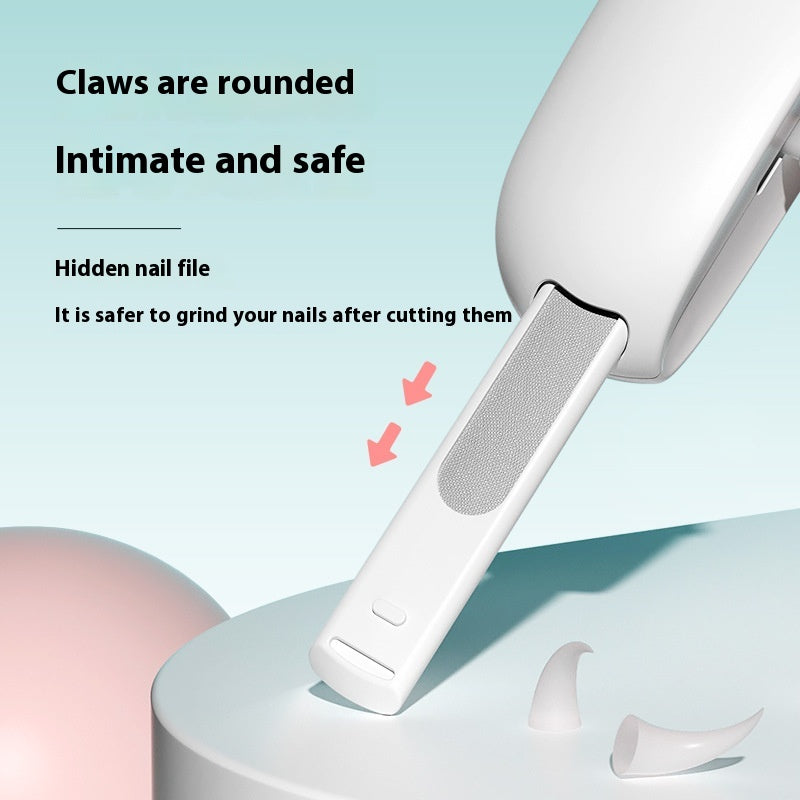 Pet Nail Clippers with Gravity Push Mechanism