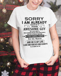 GIFT FOR AWESOME GIRL - SORRY GUY