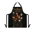 Personalized 'Fatima' Chef Apron – Custom Name Cooking Apron with Elegant Floral Design