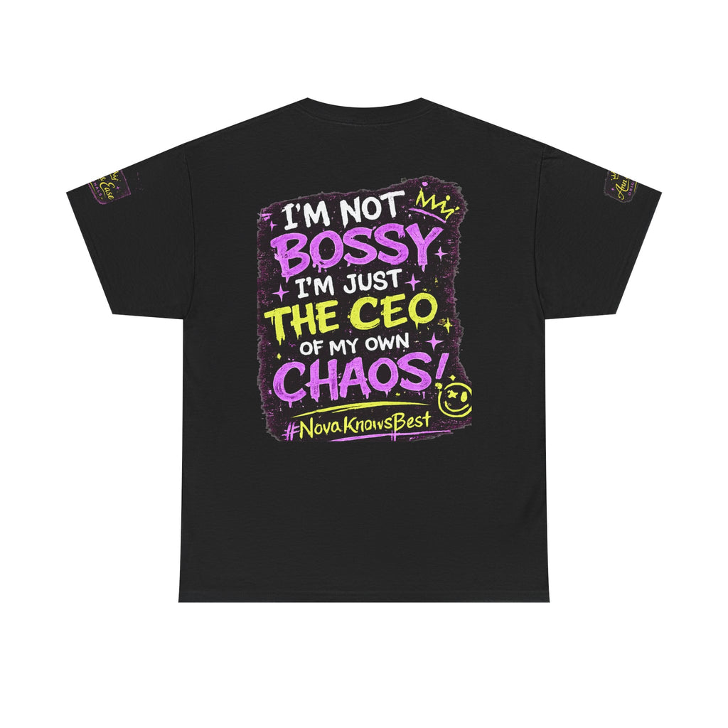 Camiseta gráfica Nova 'Ann & Ease' — "No soy mandona, soy la CEO de mi propio caos"