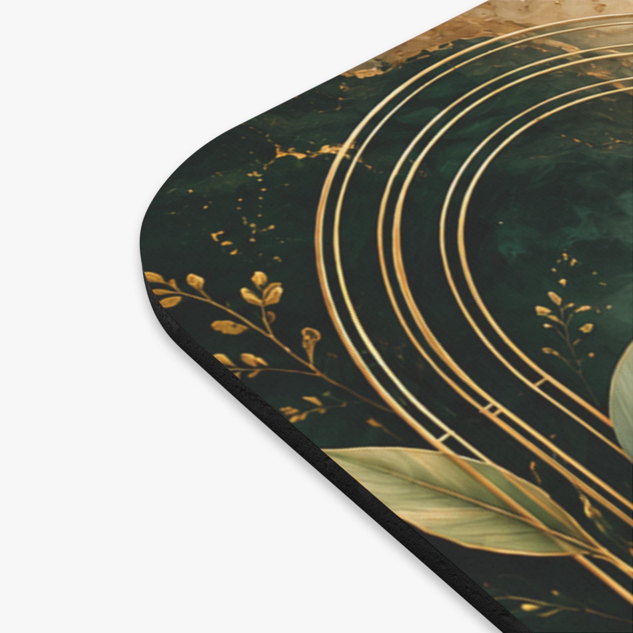Inspirational Desk Mouse Pad — "Focus • Create • Build — Your ideas deserve room to grow"