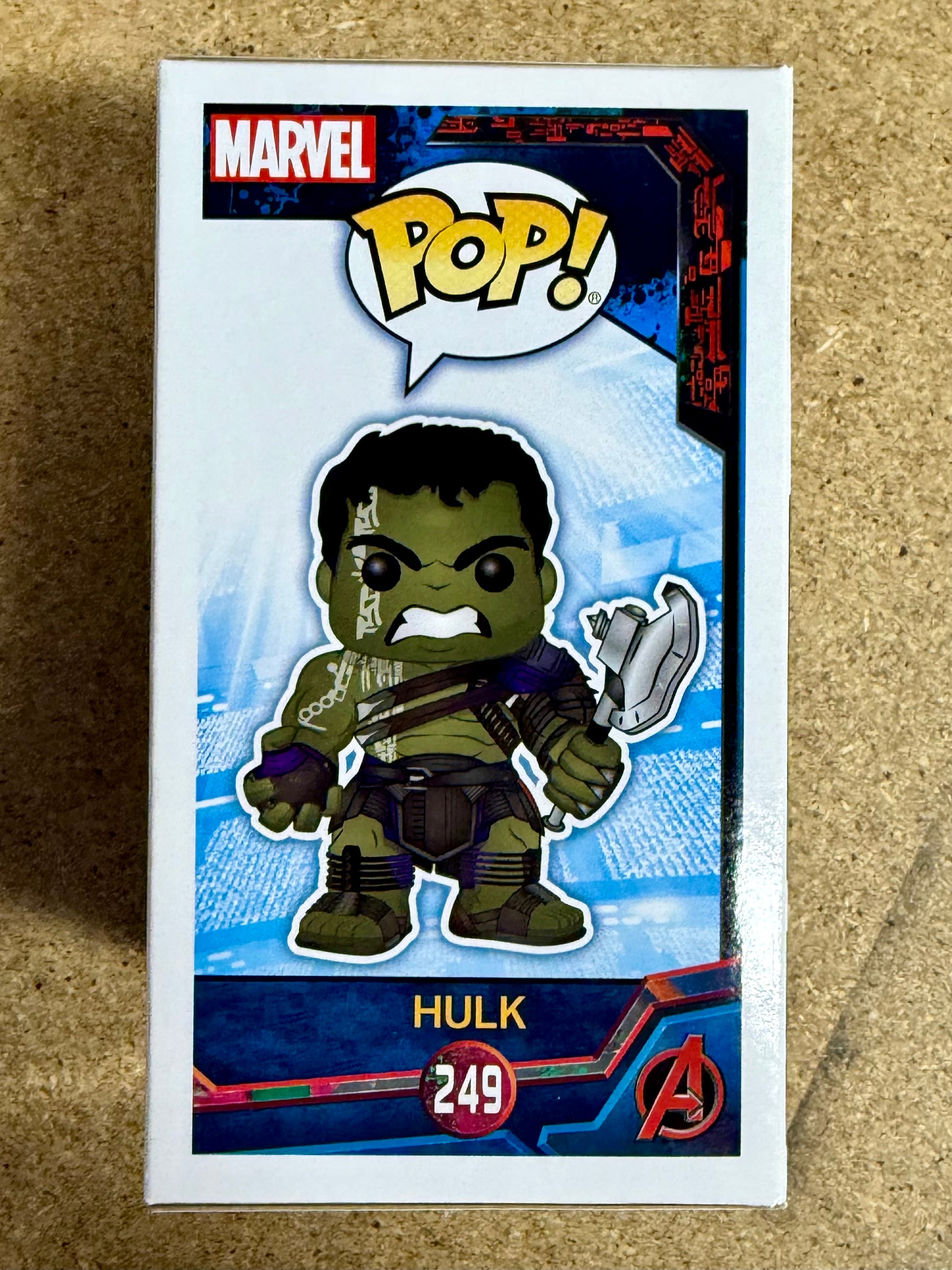 Funko Pop! Marvel Hulk (Gladiador) #249 Thor Ragnarok 2017 Exclusivo Descatalogado