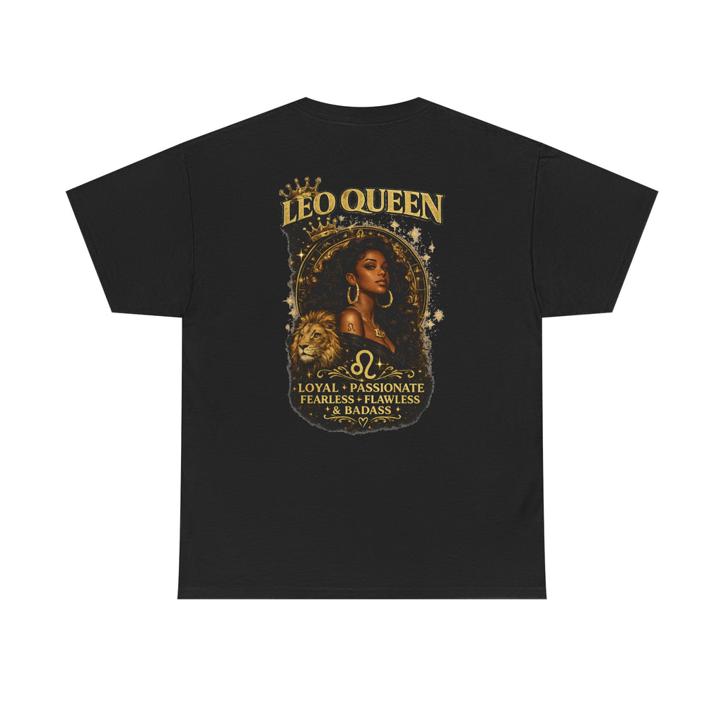 Leo Queen T-Shirt – "Leo Season" Bold Zodiac Tee for Women
