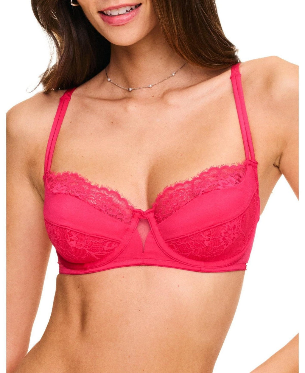 Adore Me Sujetador Balconette Contorno Leigha para Mujer - 36DD/Rosa Oscuro
