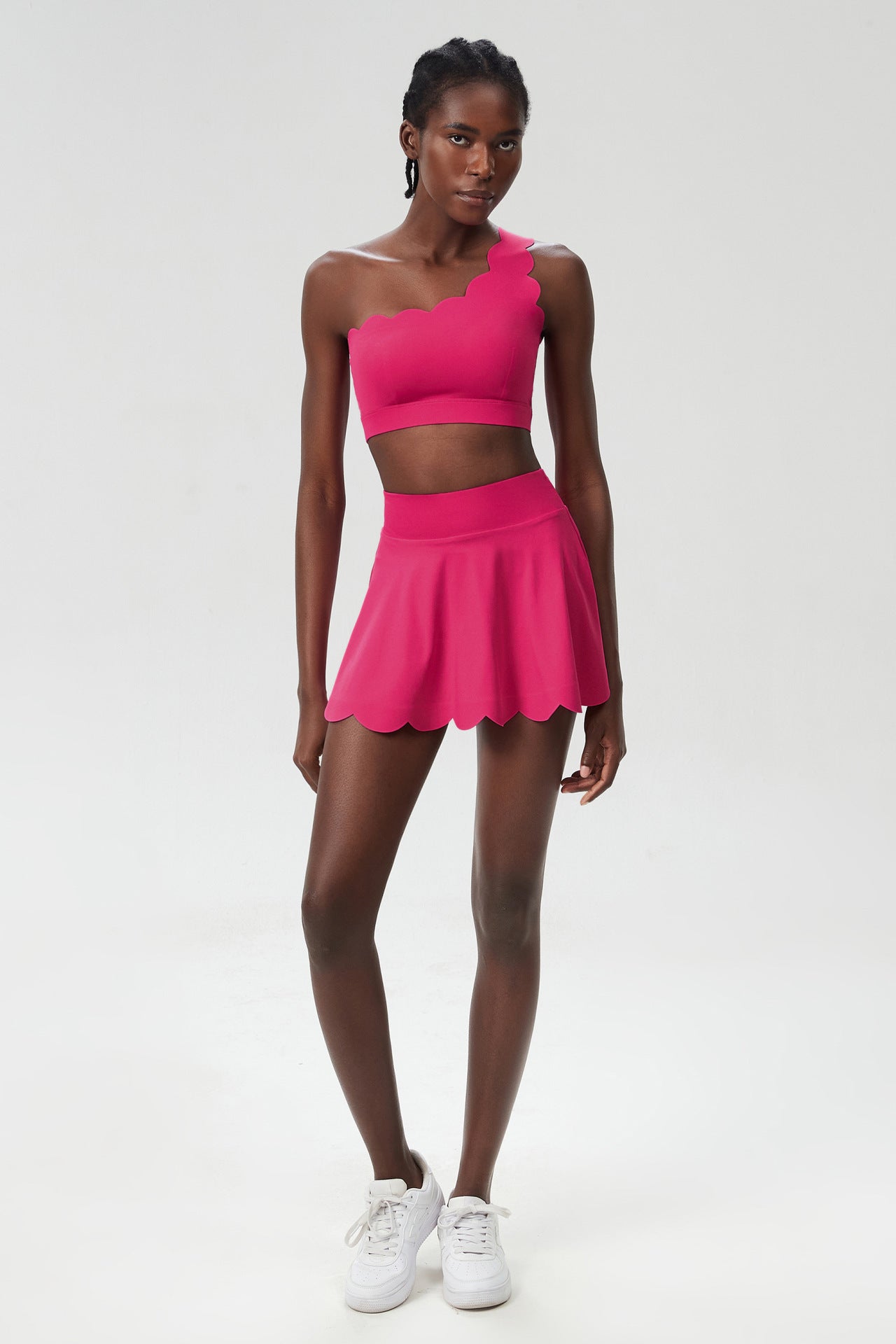Conjunto de dos piezas de ropa deportiva de secado rápido para yoga y ejercicio para mujer