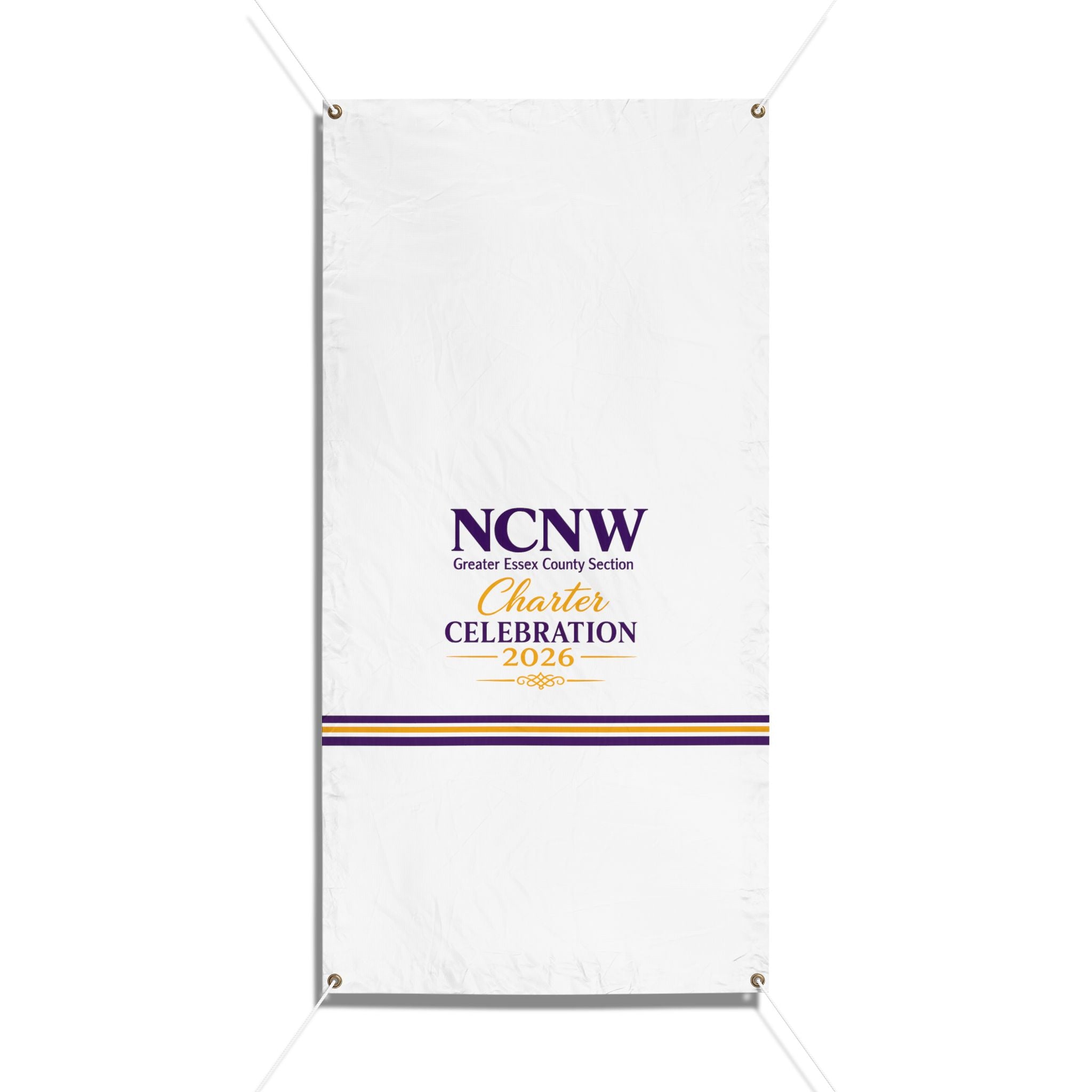 NCNW Charter Celebration 2026 Vinyl Banner