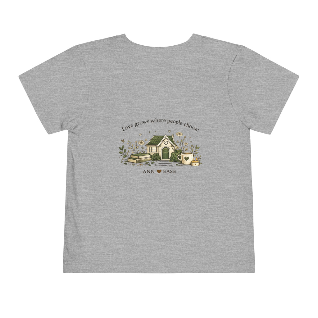 Camiseta para niños pequeños — Diseño "Juntos es mejor" de jardín campestre