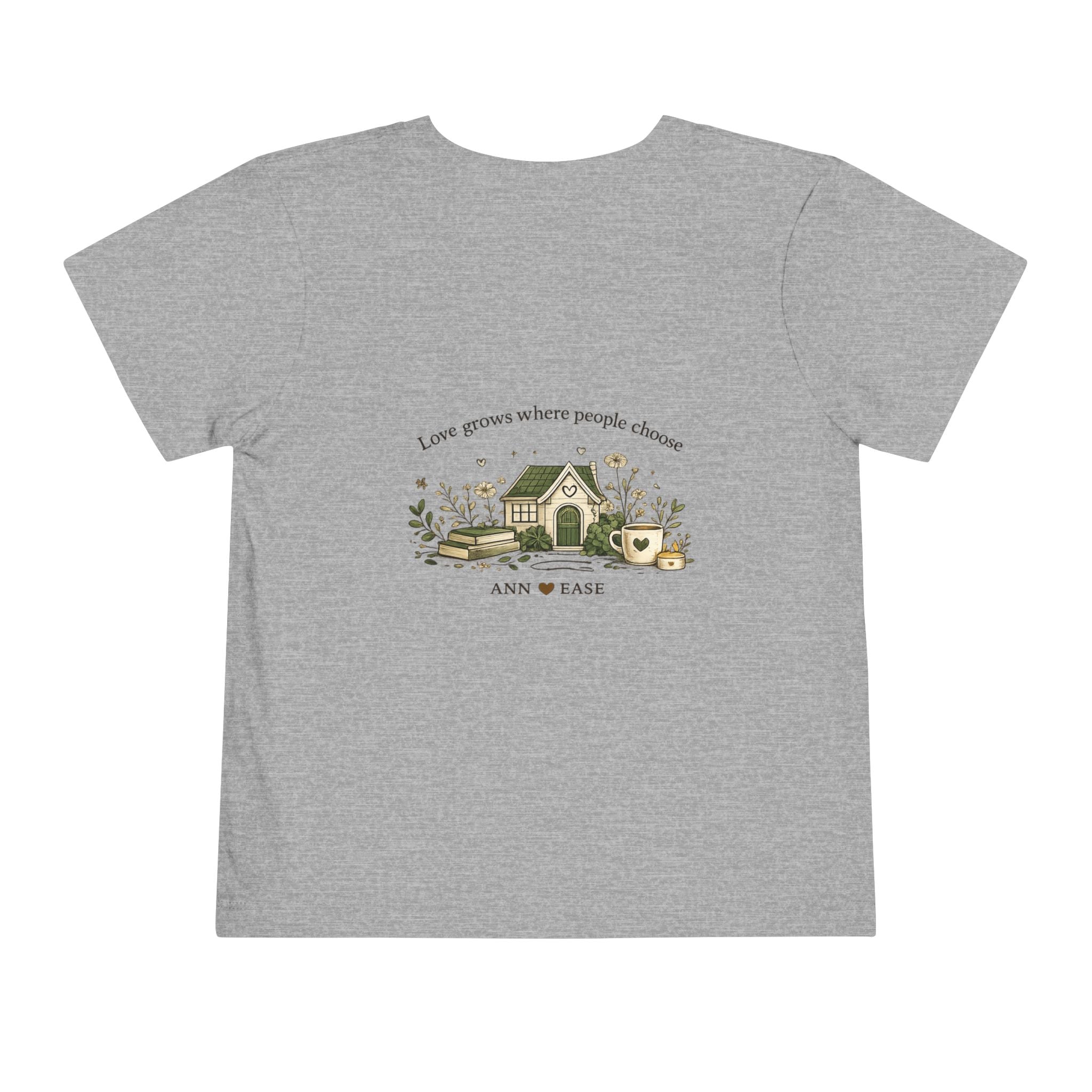Camiseta para niños pequeños — Diseño "Juntos es mejor" de jardín campestre