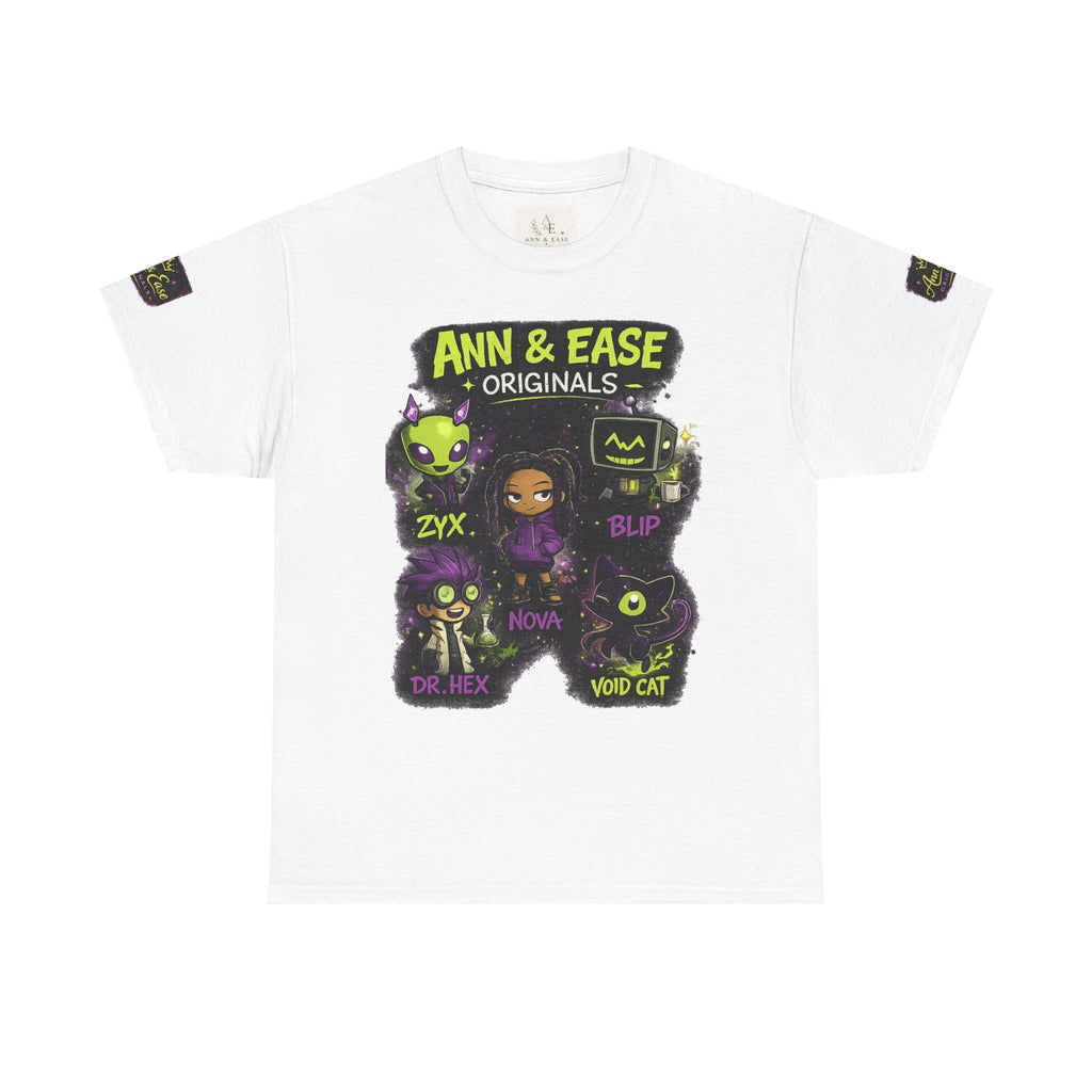 Glitch Squad Tee — "We Don't Fit In" Graphic T-Shirt