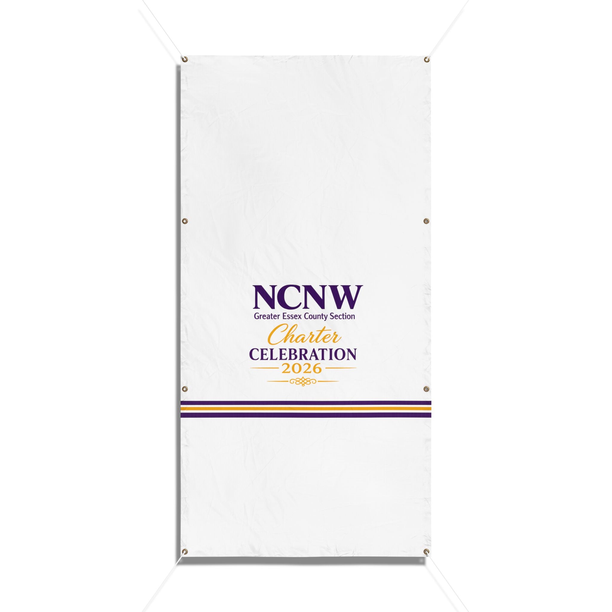NCNW Charter Celebration 2026 Vinyl Banner