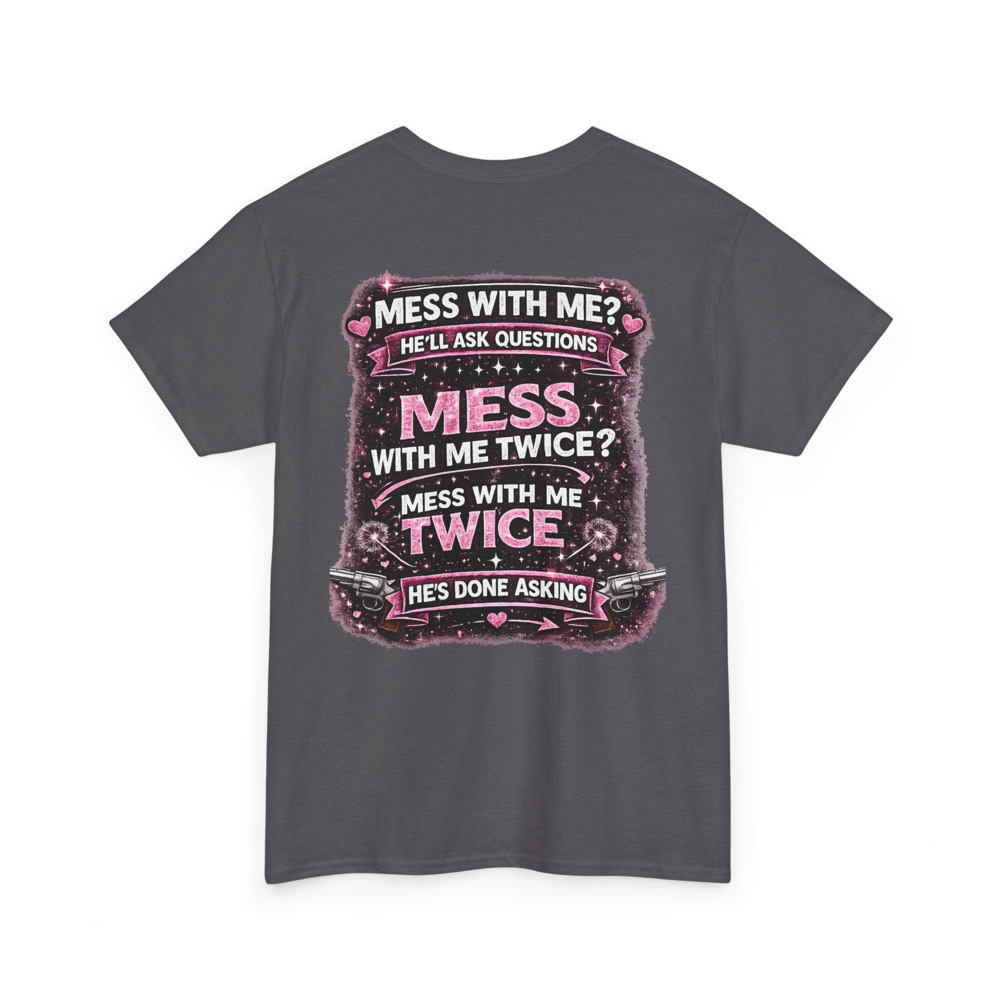 T-Shirt — "Lucky Daughter, Crazy Dad" Protective Dad Graphic Tee