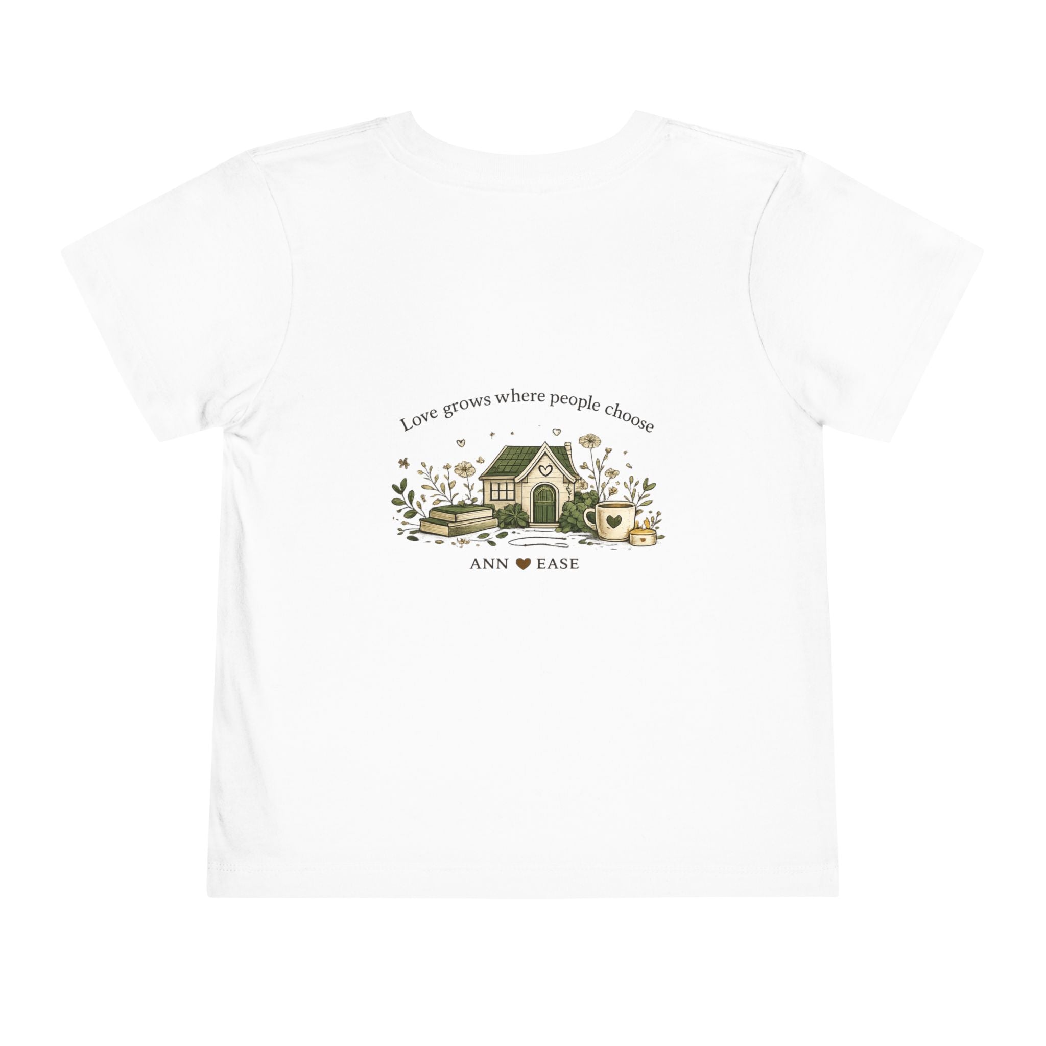 Camiseta para niños pequeños — Diseño "Juntos es mejor" de jardín campestre