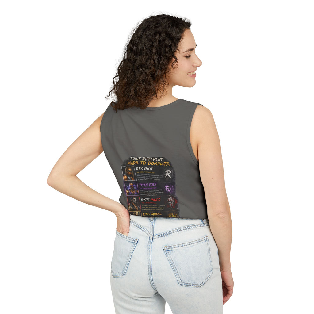 Ring Rebels Tank Top — Vintage Wrestling Crew Graphic