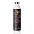Slim Water Bottle — Mimi Inspirational Crown Design, Purple Butterfly Motivational Bottle