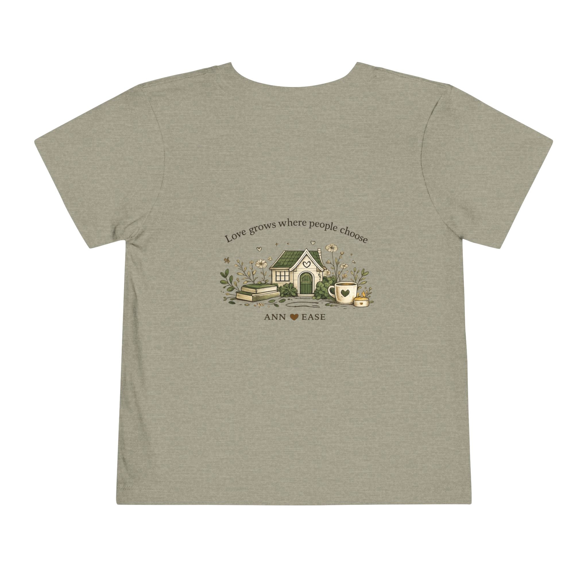 Camiseta para niños pequeños — Diseño "Juntos es mejor" de jardín campestre