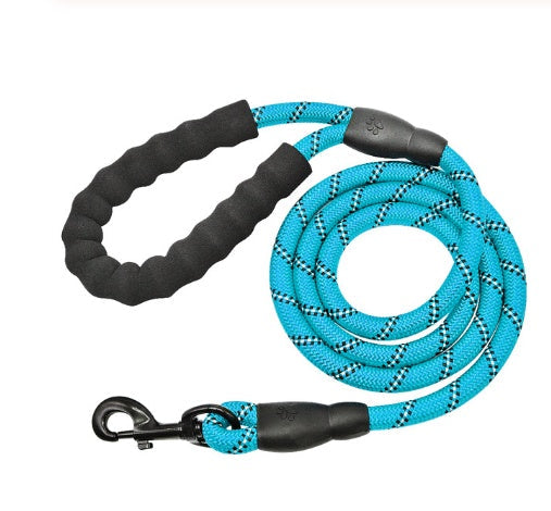 Reflective Dog Leash with Foam Handle — Single & Set Options