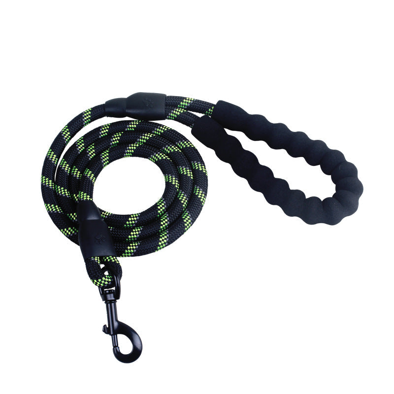 Reflective Dog Leash with Foam Handle — Single & Set Options