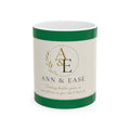 Ann & Ease Logo Ceramic Mug – Branded Coffee Cup (11oz/15oz)