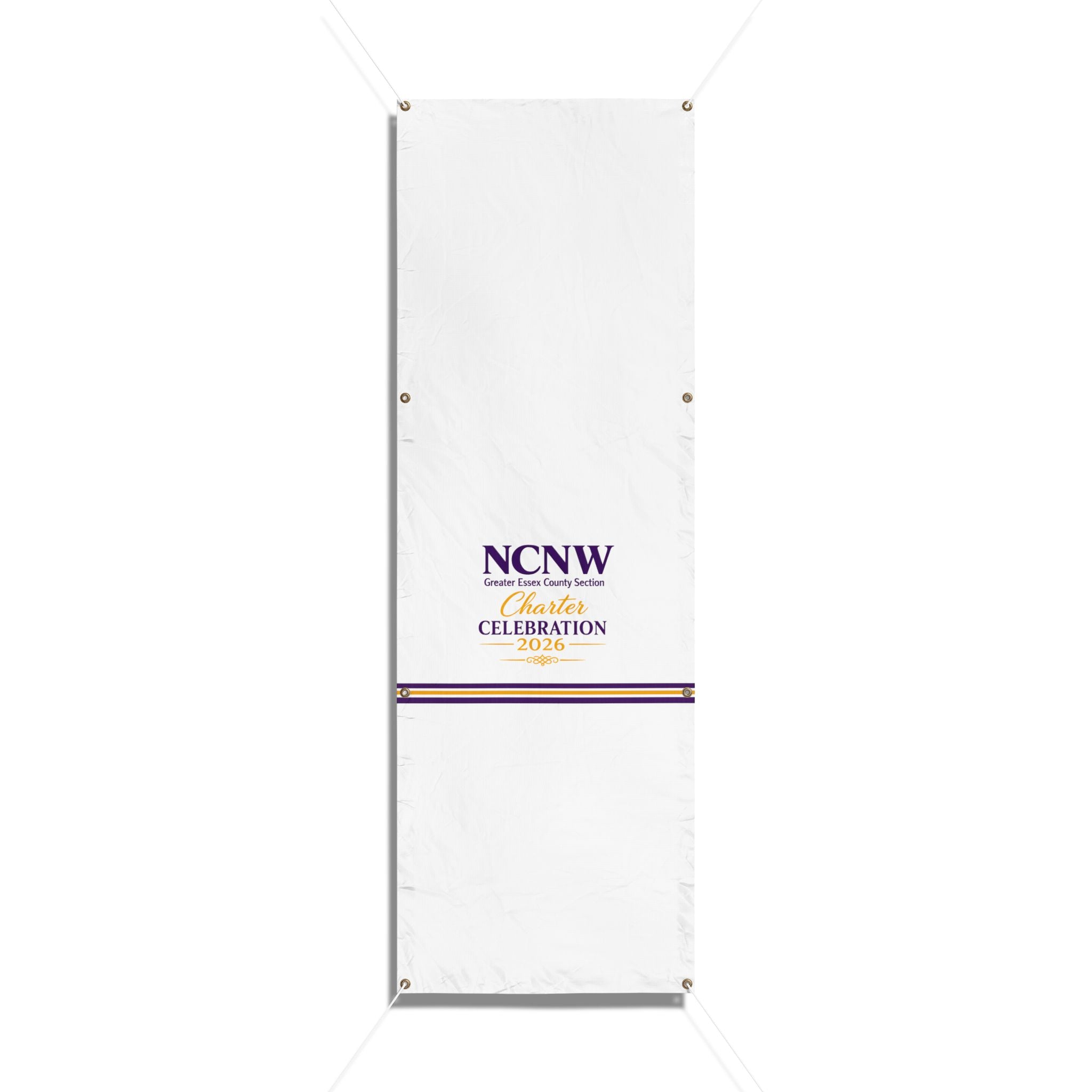 NCNW Charter Celebration 2026 Vinyl Banner
