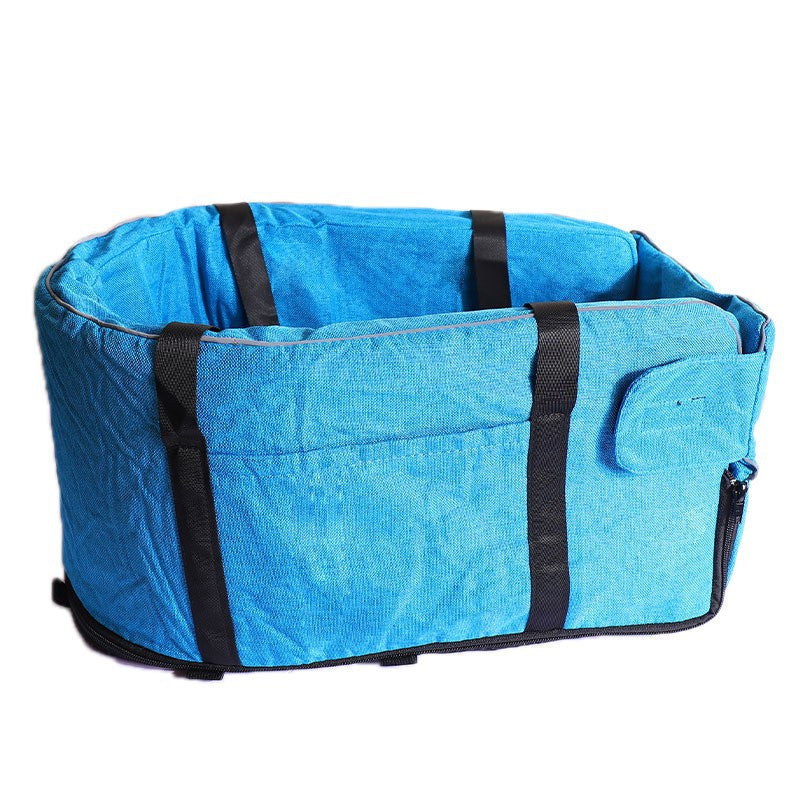 Portable Dog Car Kennel — 4 Colors, All-Season, Soft-Sided