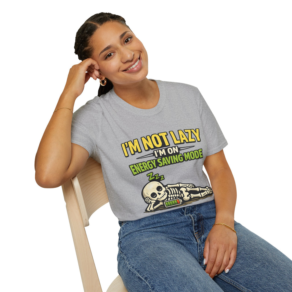 I'm Not Lazy — Energy Saving Mode T-Shirt