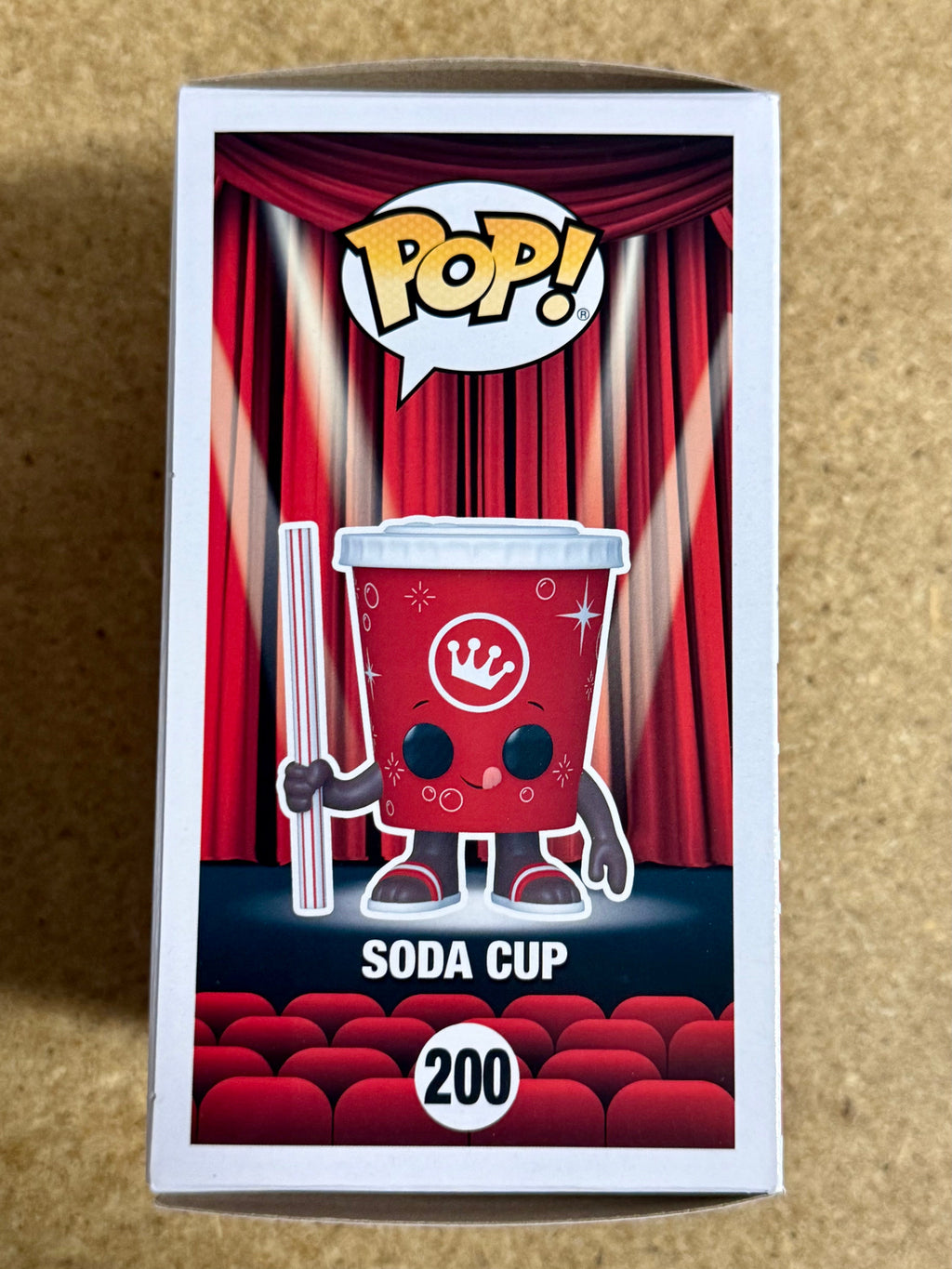 Pat McAfee - WWE - ESPN - NFL Vaso de Refresco de Cine Firmado Funko Pop! #200 Con Certificado JSA