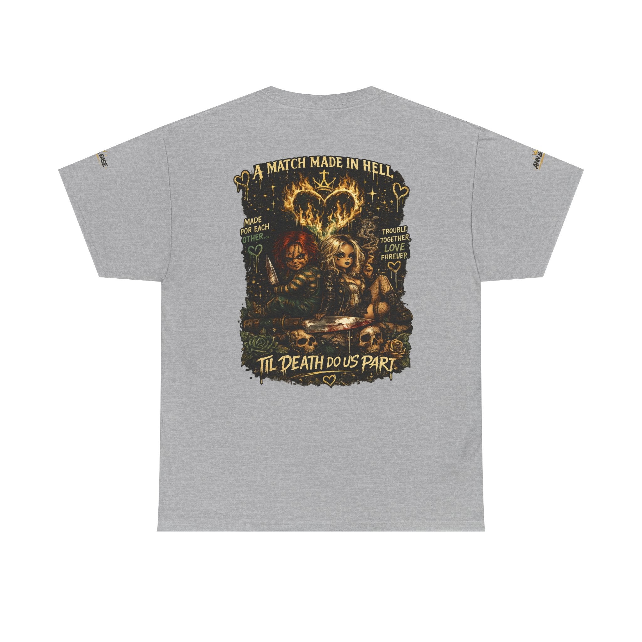 Camiseta gráfica "Disfuncional pero devota" de Ann & Ease