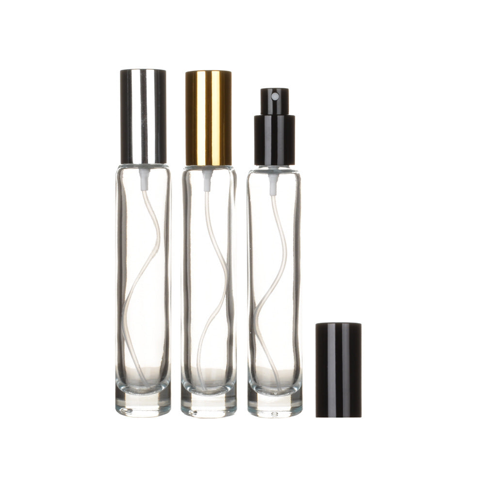 Pulverizador de Perfume de Cristal Rellenable de 10 ml – Tamaño Viaje