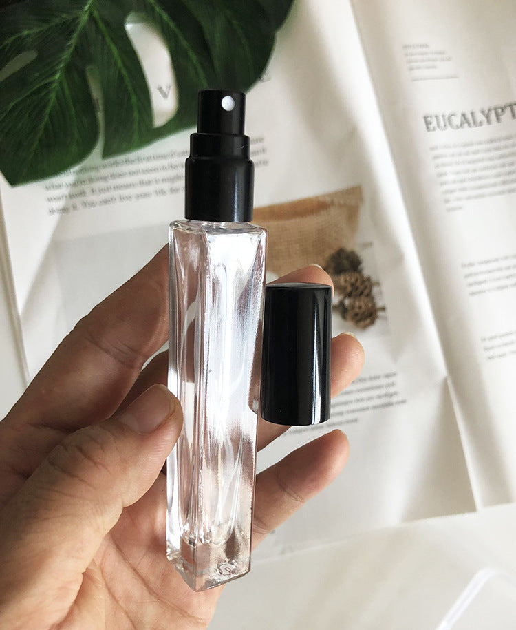 Pulverizador de Perfume de Cristal Rellenable de 10 ml – Tamaño Viaje