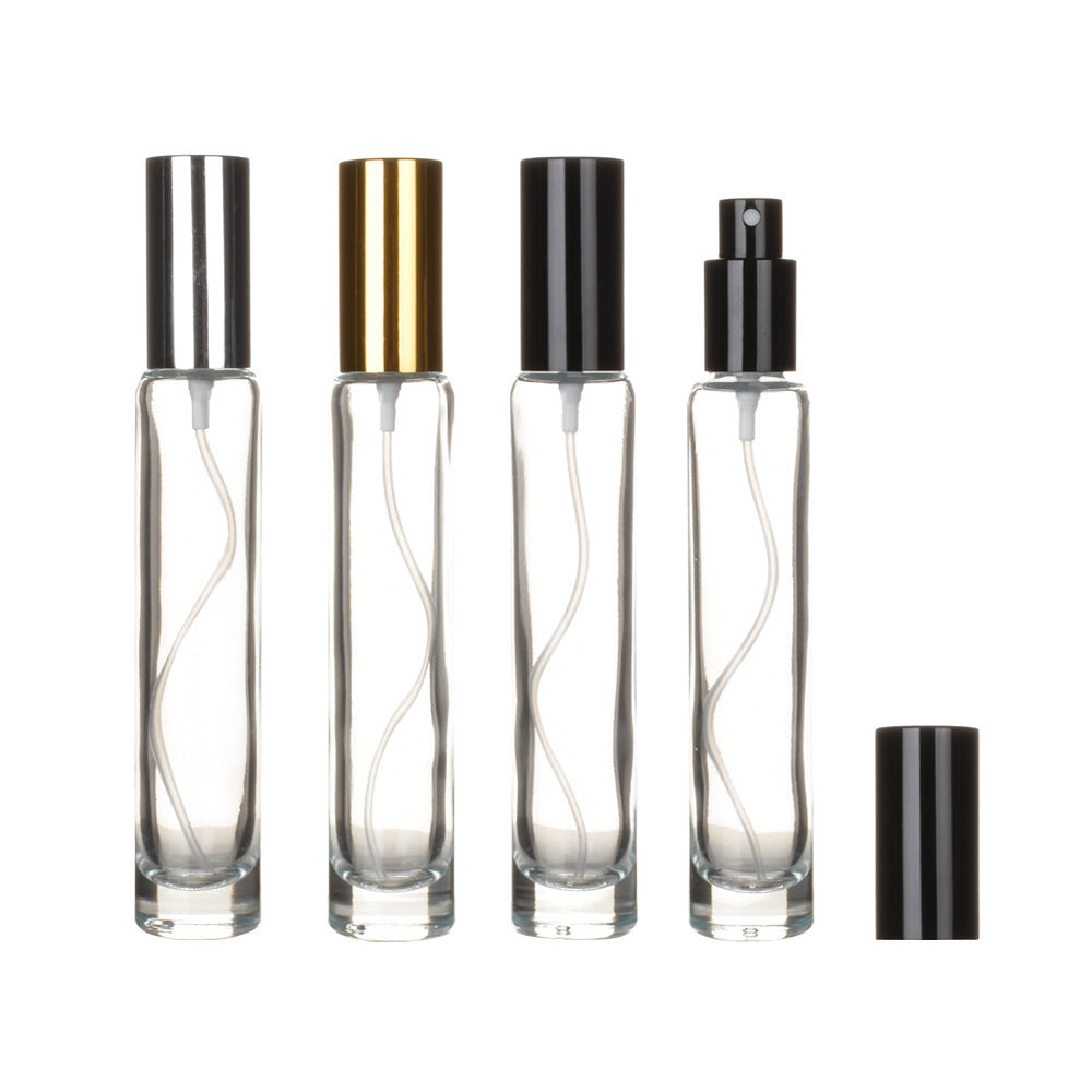 Pulverizador de Perfume de Cristal Rellenable de 10 ml – Tamaño Viaje