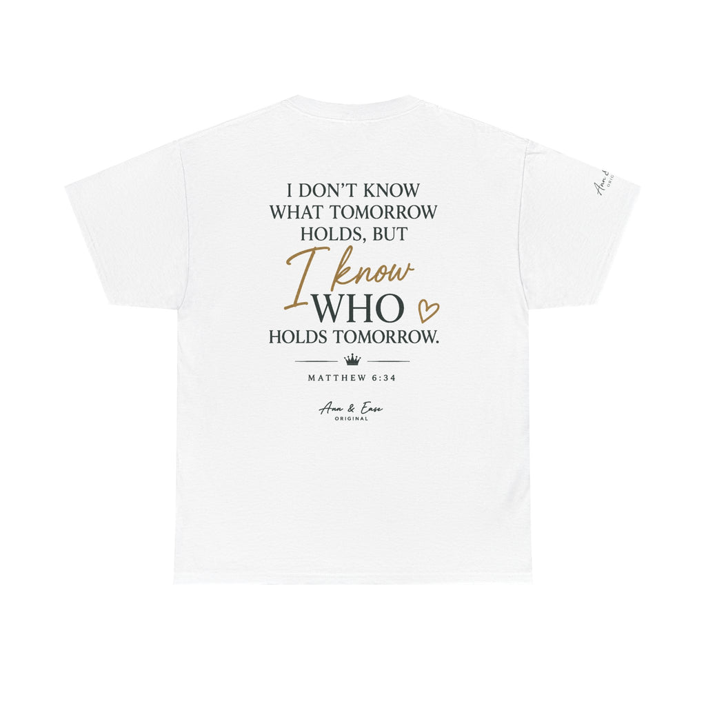 Camiseta Gráfica Cristiana — "El Plan de Dios > Mi Plan Siempre" Camiseta Cristiana Inspiradora