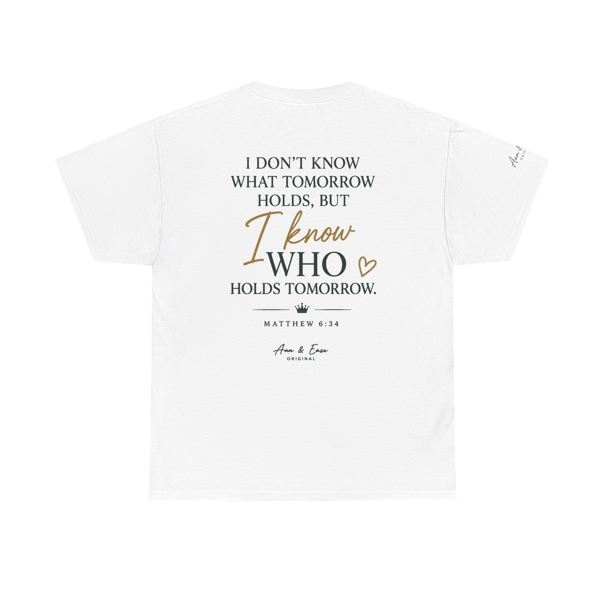 Camiseta Gráfica Cristiana — "El Plan de Dios > Mi Plan Siempre" Camiseta Cristiana Inspiradora