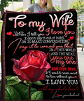 To My Beautiful Wife Blanket – All My Love From Your Husband (SKU26B-01-68)