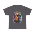 Camiseta gráfica Lumina Guardians — Camiseta con diseño de póster de personaje de fantasía a todo color