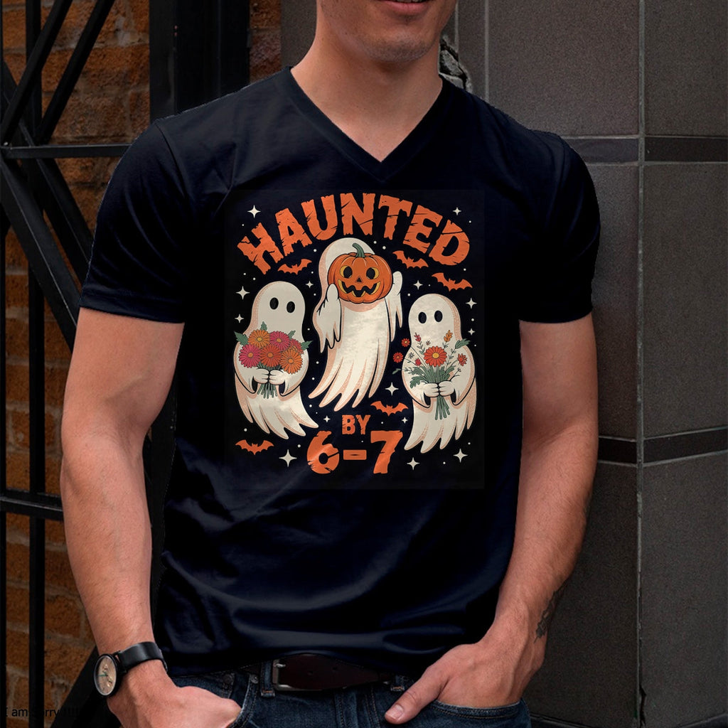 Camiseta 67 Meme Halloween Embrujado por 6 7 Seis Siete - Camiseta/Sudadera Unisex de Halloween - NGHL00 (Copia)