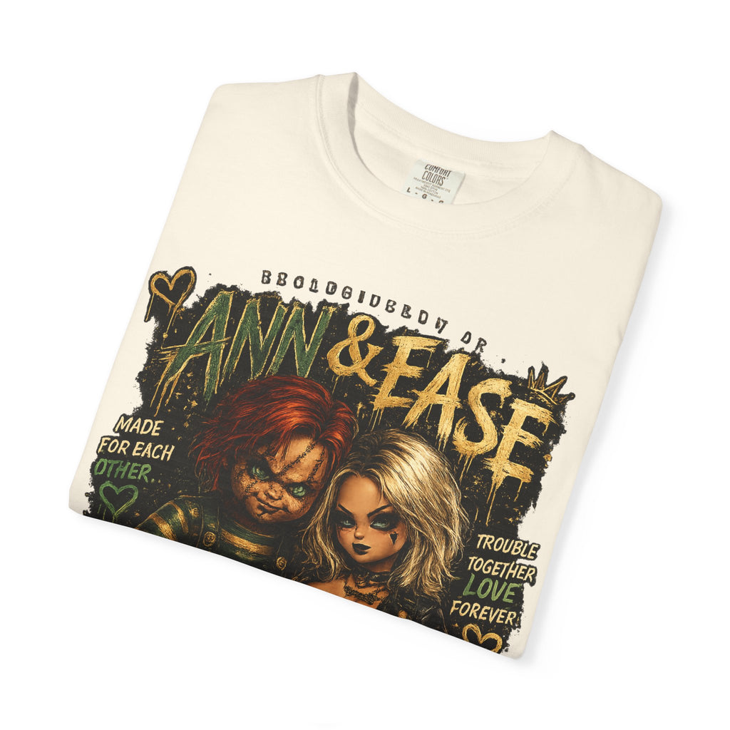 Ann & Ease Camiseta Gráfica "Disfuncional Pero Devota"