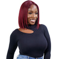 Peluca Bob de Cabello 100% Humano Cherry de Encaje Frontal Transparente 13x4