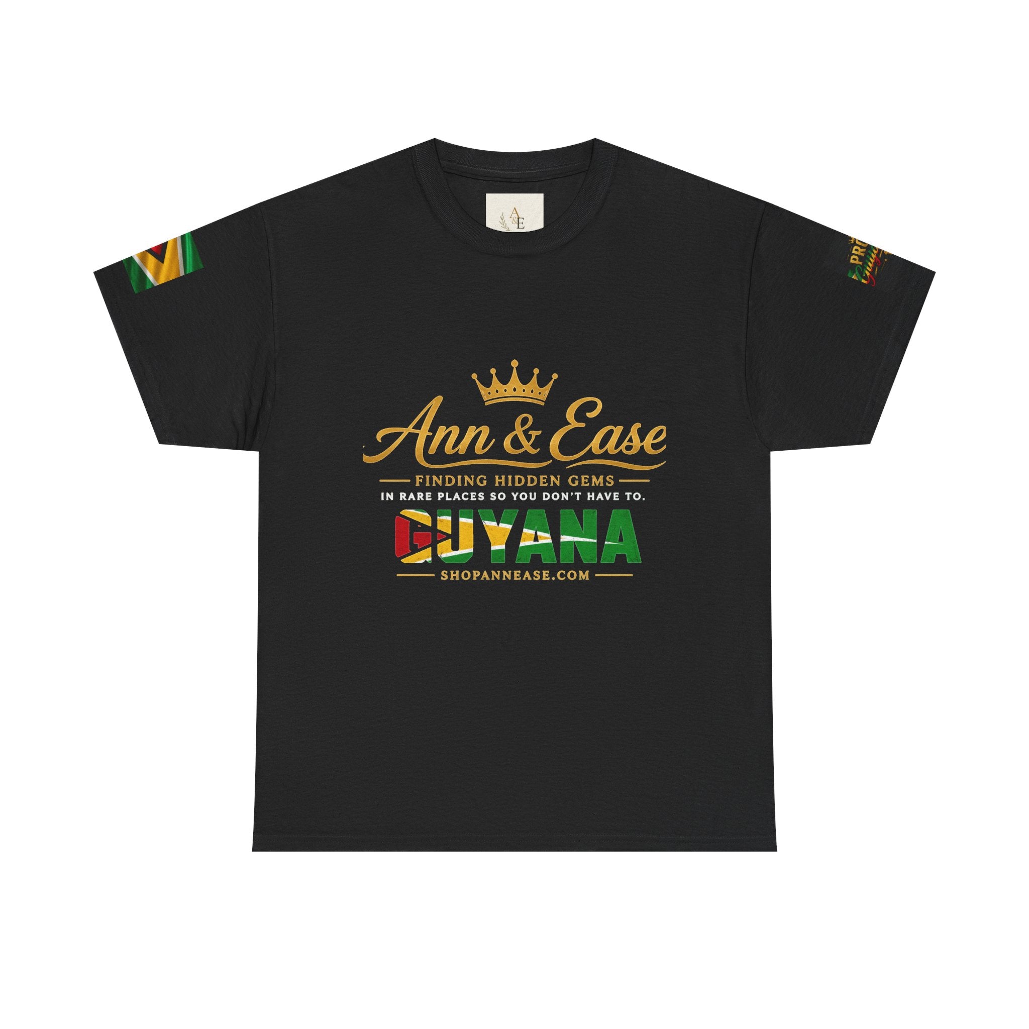 Guyana Travel Tee — Ann & Ease 'Finding Hidden Gems' Caribbean Vacation Shirt