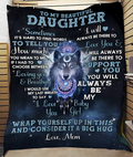 Manta de regalo especial para tu hija - De mamá