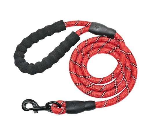 Reflective Dog Leash with Foam Handle — Single & Set Options