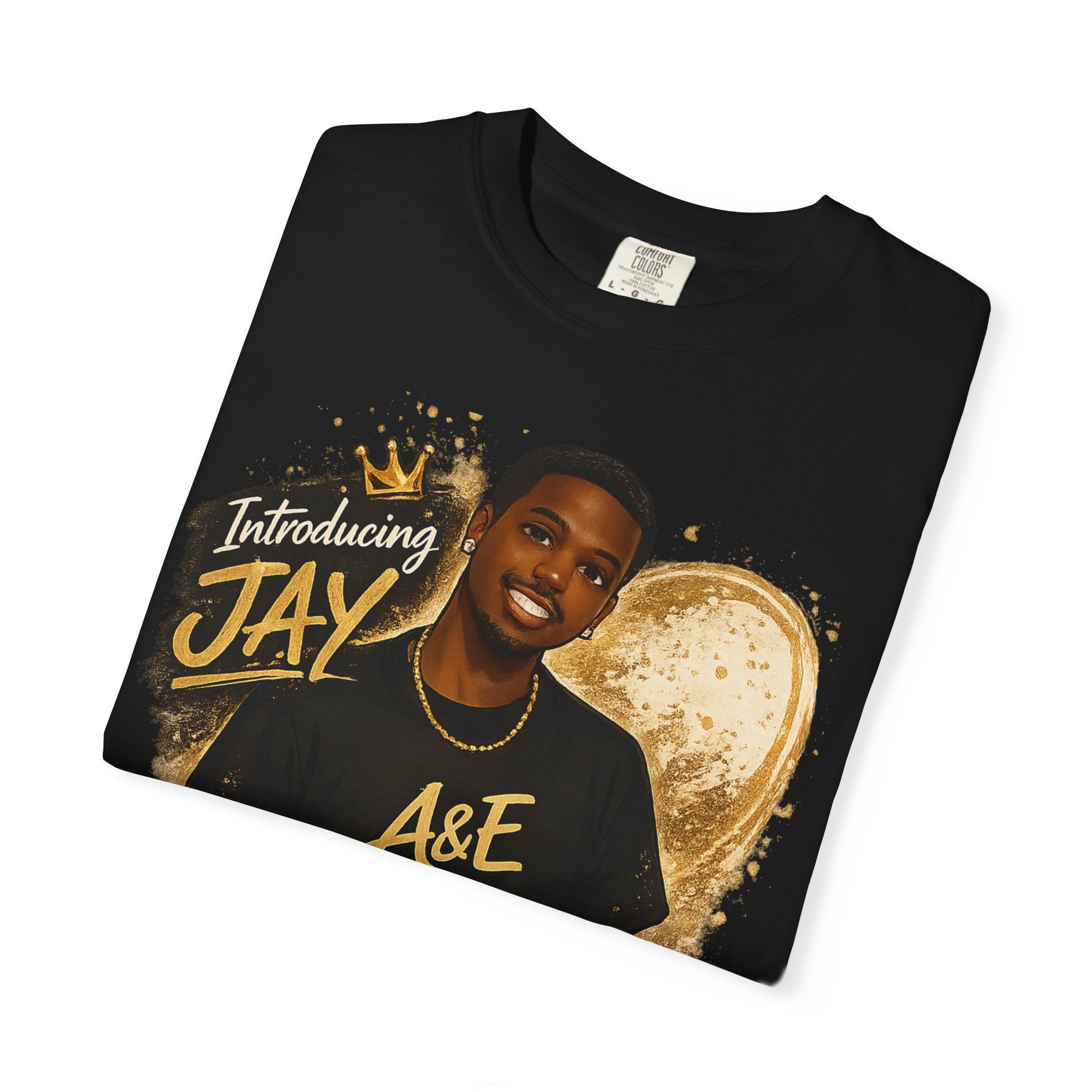 Introducing Jay Graphic T-Shirt — "This Is Jay" Personalized Portrait Tee