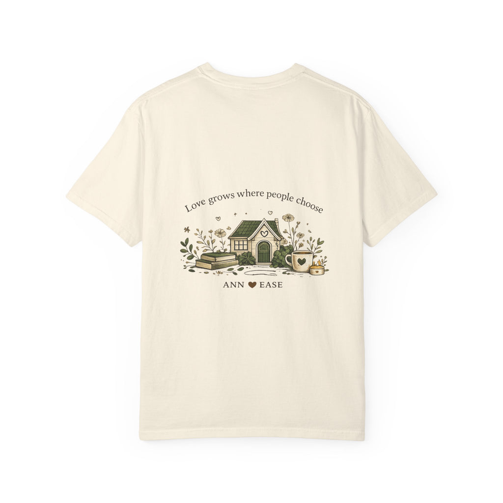 Better Together T-Shirt — “Better Together” Graphic Tee with Cozy Cottage Back Print