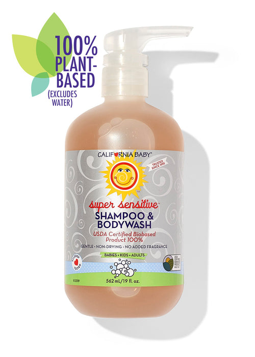 Champú y gel de ducha Super Sensitive™ (sin fragancia)