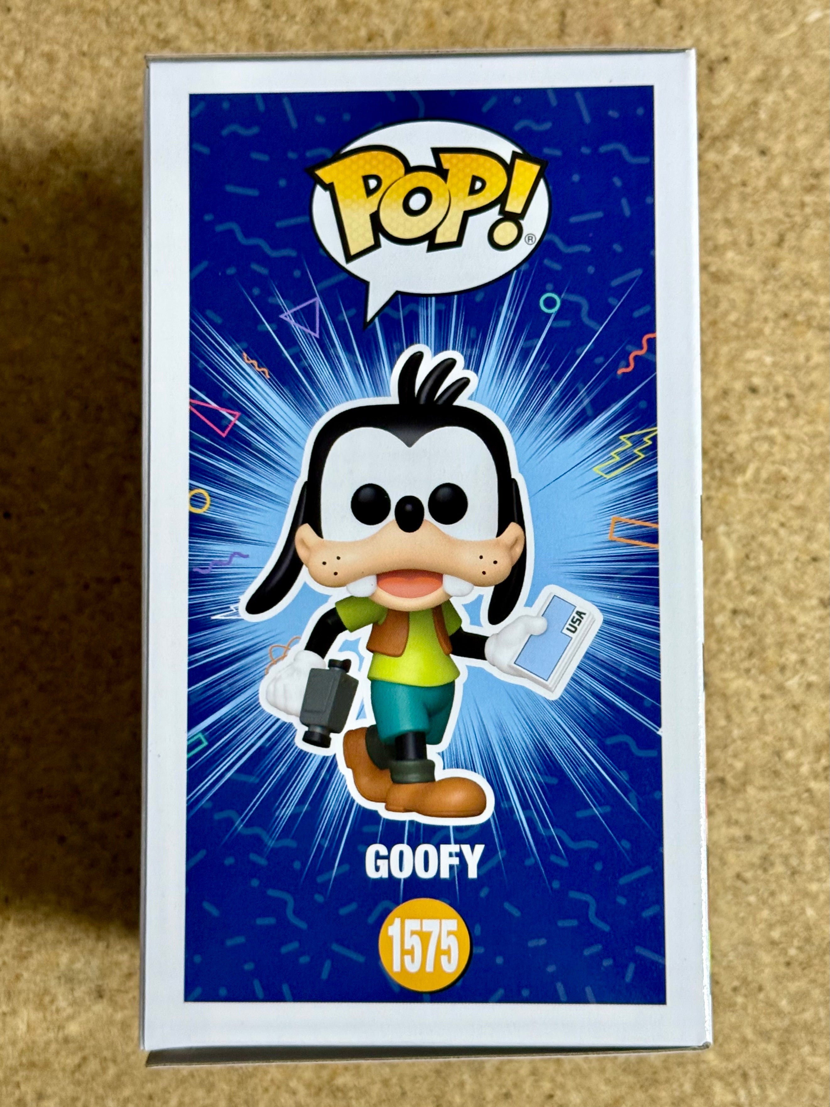 Funko Pop! Disney Goofy With Map #1575 A Goofy Movie 30th Anniversary 2025