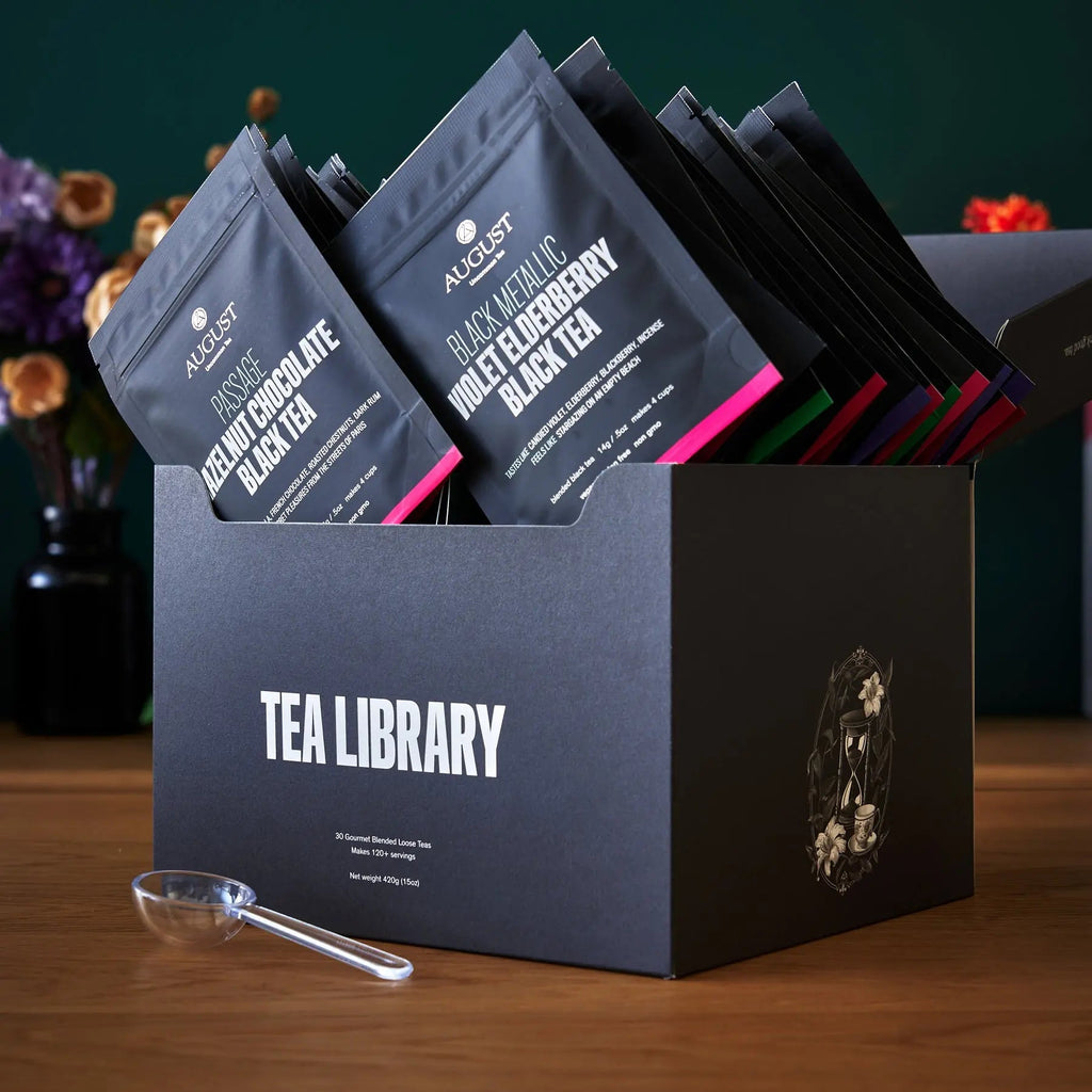 Tea Library - Paquete de 30 muestras de té de lujo. ¡Tienes que probarlos todos!