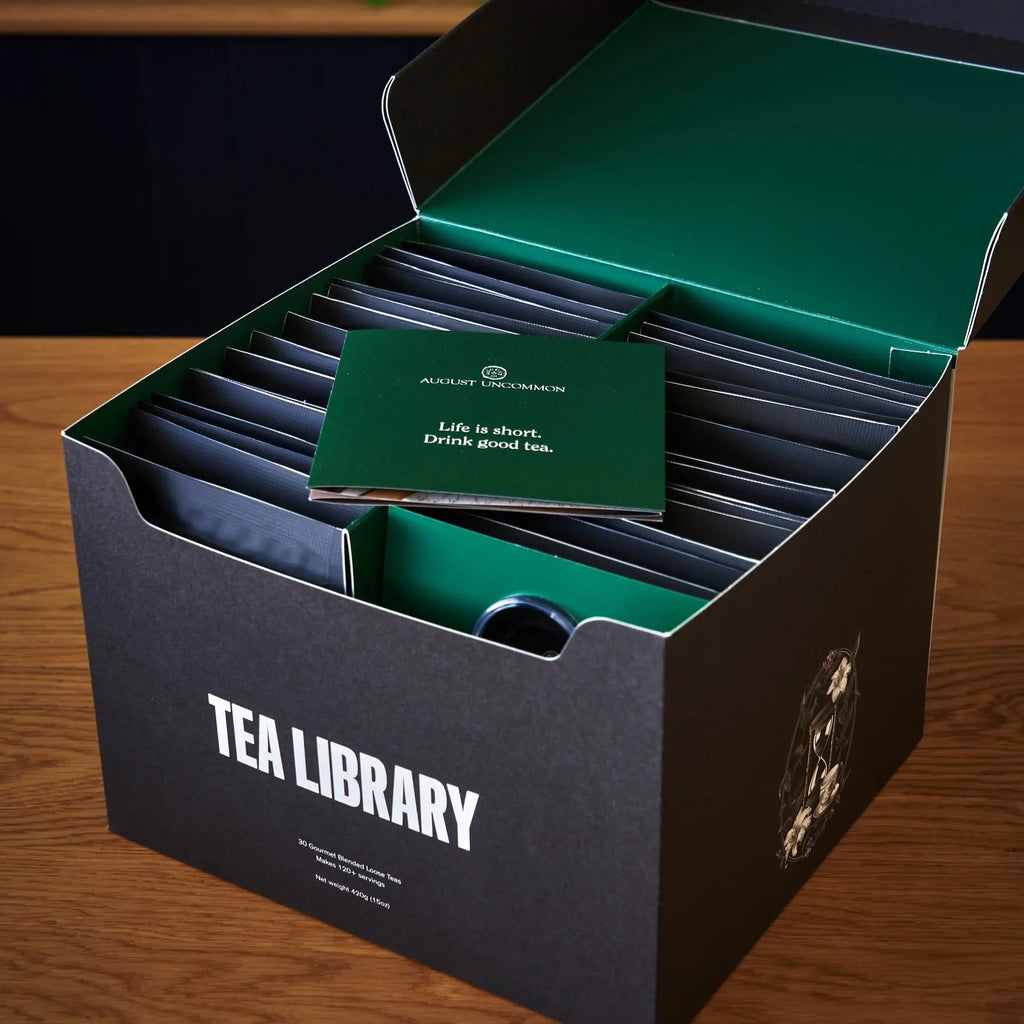 Tea Library - Paquete de 30 muestras de té de lujo. ¡Tienes que probarlos todos!