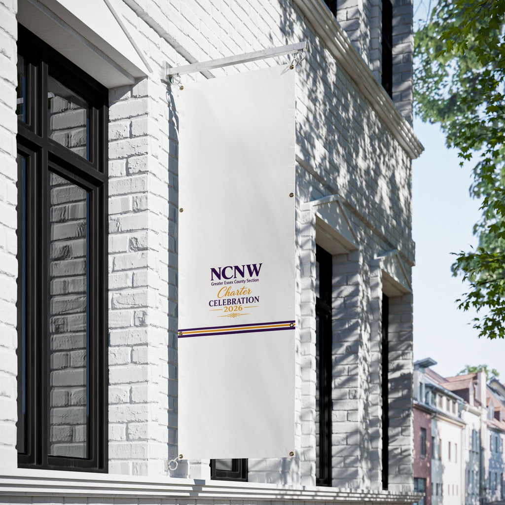 NCNW Charter Celebration 2026 Vinyl Banner